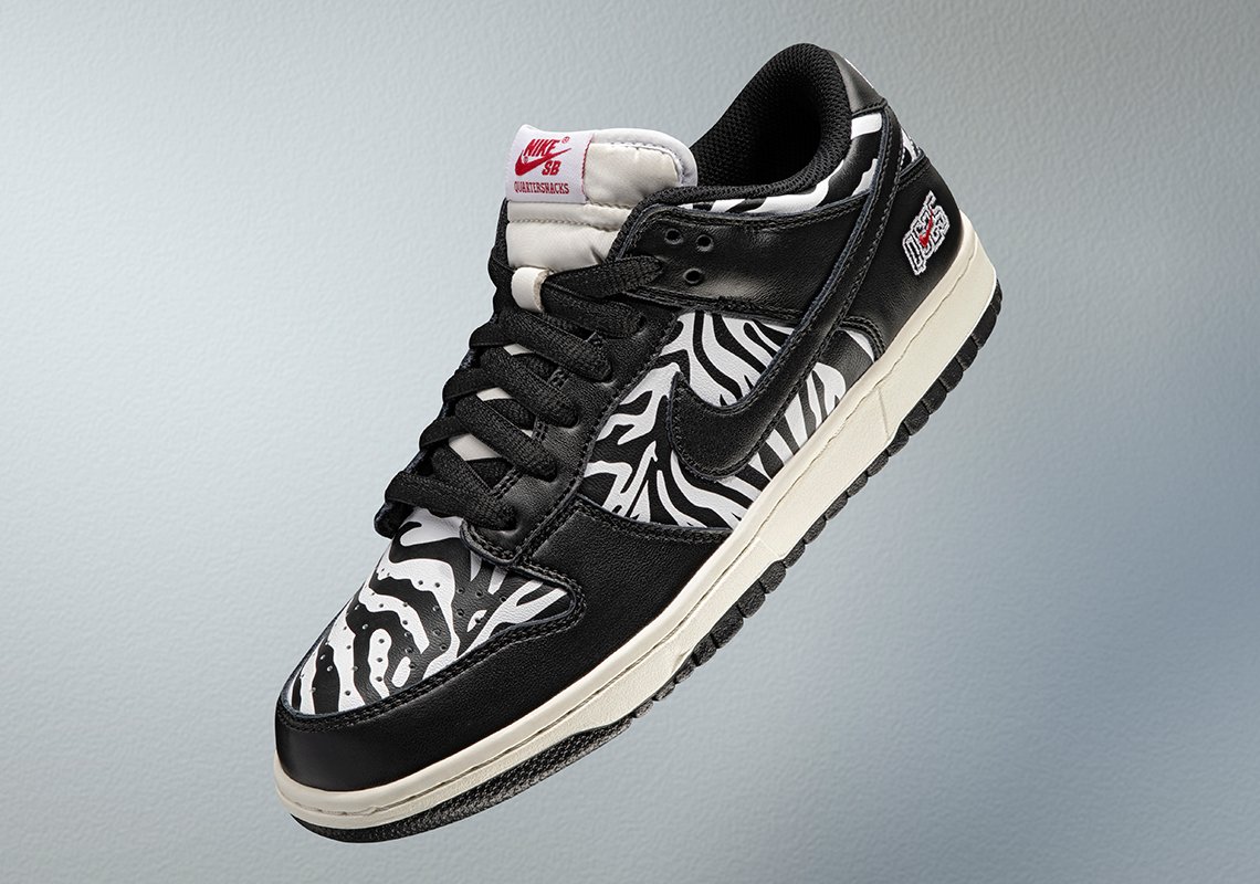 2021/9/1（水）発売】QUARTERSNACKS × NIKE SB DUNK LOW “ZEBRA CAKE” | 転売博士の転売LABO