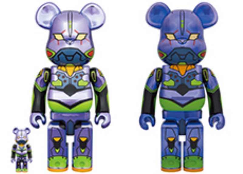 BE@RBRICK エヴァンゲリオン初号機 CHROME 100％ 400％ - www ...