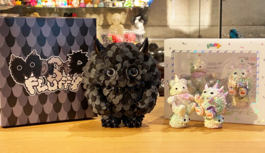 【2021/12/5まで抽選】Artist Edition Monster Fluffy by Horrible Adorables “Black & Black Clear”