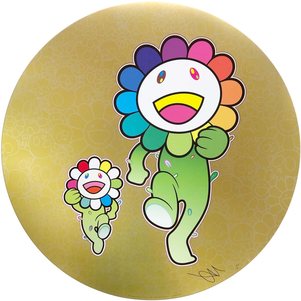村上隆 エディションサイン入り版画「お花の森」 7月8日(木)よりWEB