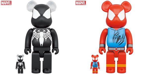 2022年最新版☆高級感溢れる BE@RBRICK SPIDER-MAN SUIT 100% & 400