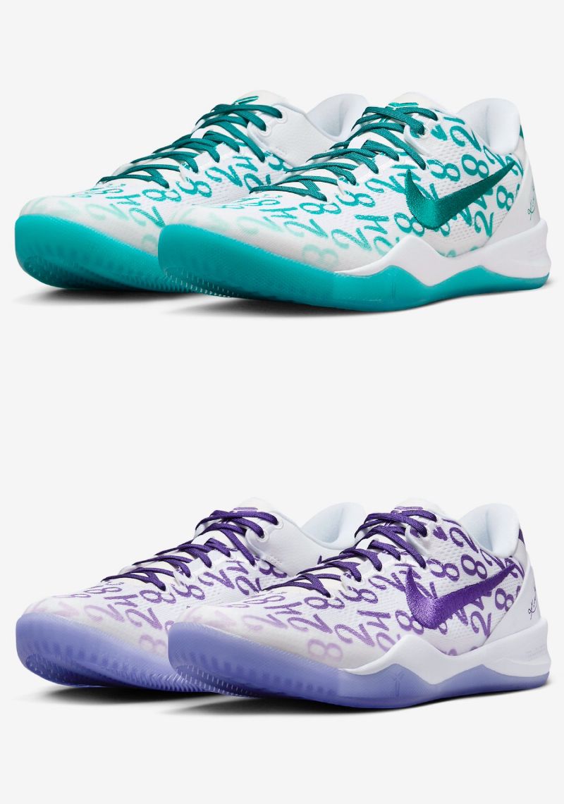 2024/2/8（木）発売】Nike Kobe 8 Protro “Aqua” / “Court Purple ...