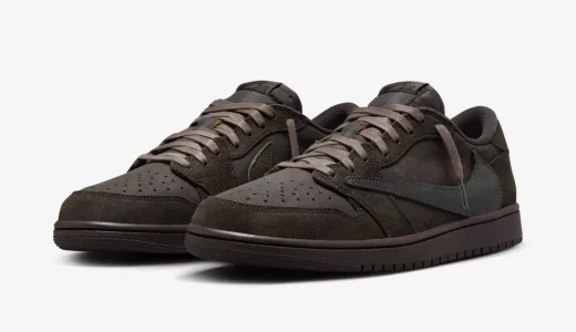 【2024/12/21（土）発売】Travis Scott x Nike Air Jordan 1 Low OG SP “Velvet Brown”